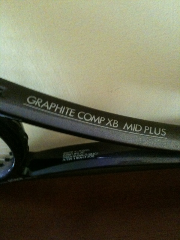 prince triple threat graphite midplus