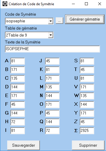 ISOPSEPHIE Isopse10