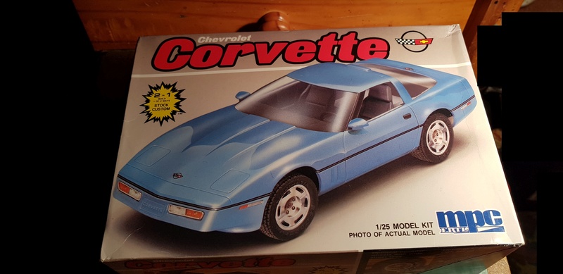 Chervolet Corvette C4 "Liberty" MPC/ERTL 1:25 & Monogram 1:8 20171210