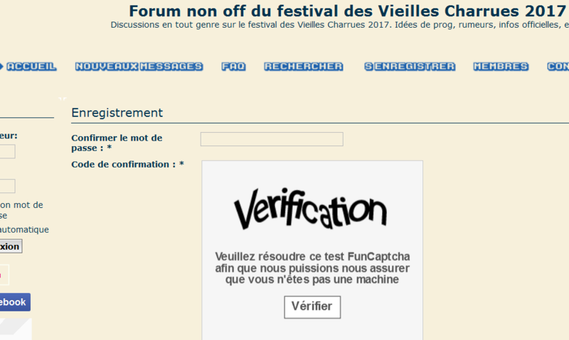 Captcha à l'inscription ? Captur48