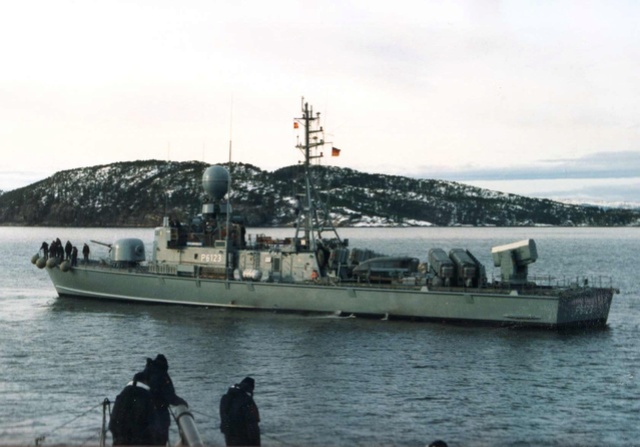 Bundesmarineschnellboote in Norwegen. Img30710