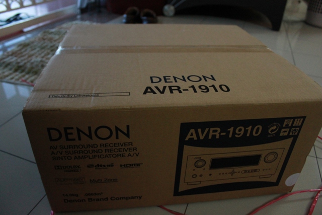 Denon AVR 1910 Amplifier (New) Aimg_711