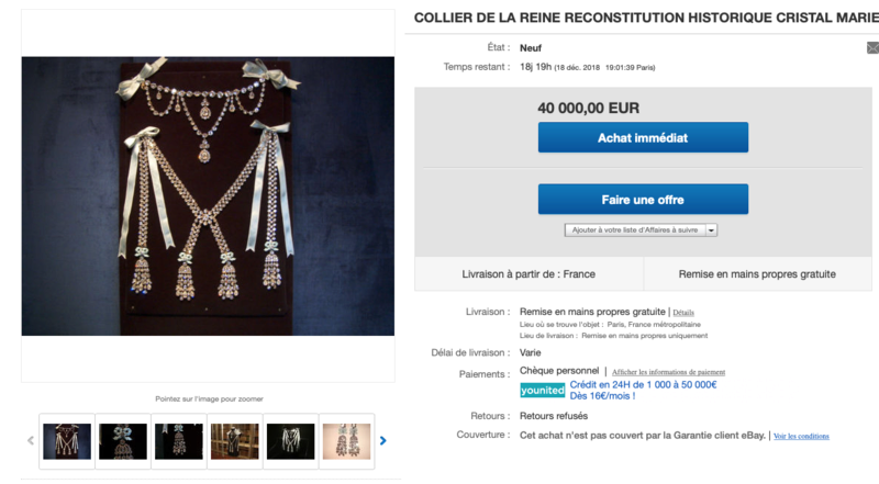Marie-Antoinette - Divers en vente sur eBay et Le Bon Coin - Page 13 Captu115