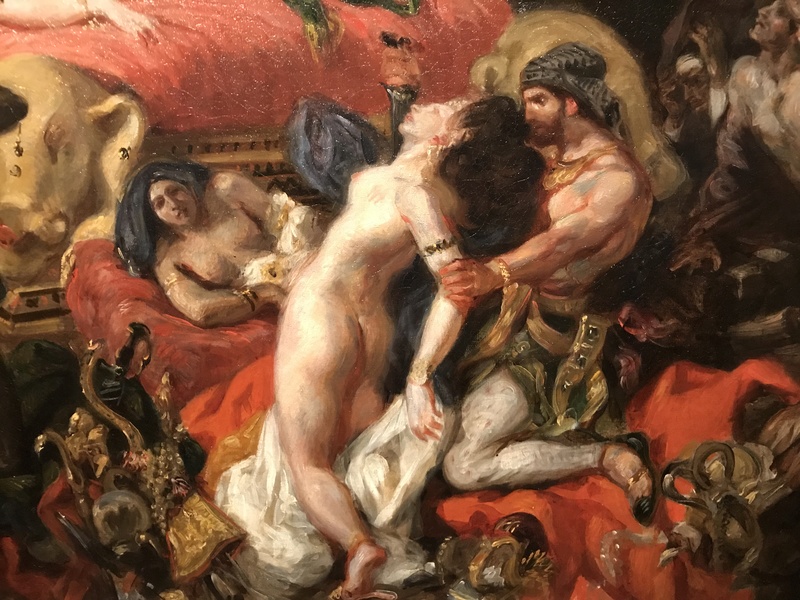 Au Louvre,  Synthèse de l'œuvre immense d'Eugène Delacroix Img_3317