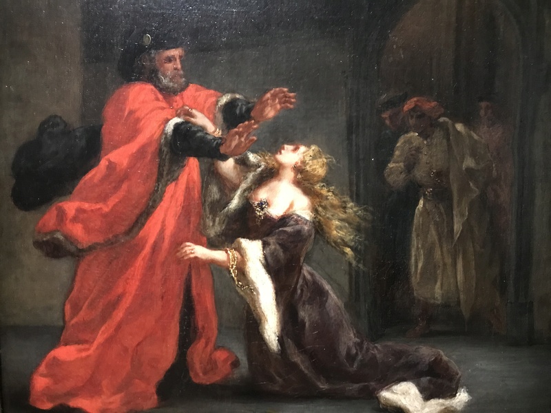 Au Louvre,  Synthèse de l'œuvre immense d'Eugène Delacroix Img_3321