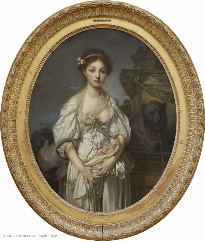 Portraits commémoratifs et allégoriques de Marie-Antoinette Louvre11