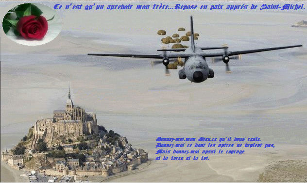Roger GAFFRIC, Ancien du 6° bataillon de Parachutiste Coloniaux. Ses obsèques auront lieu le vendredi 10 novembre à 13 h 30 en la cathédrale des Soldats de Saint-Louis des Invalides à Paris. Ce_n_e13