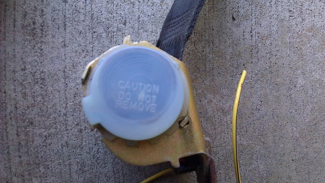 '76 EC/Sprint seat belt buzzer operation 7377fl17