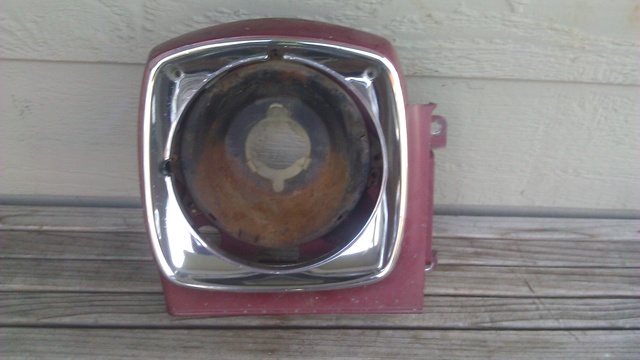 1975 Buick Century headlight front clip -FOUND- 75cent10