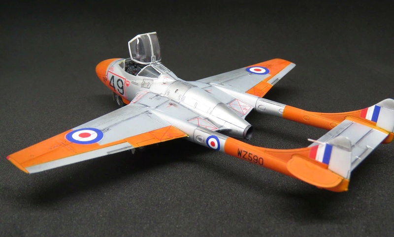 [Airfix] D.H. Vampire T-Mk11  1/72 20180310