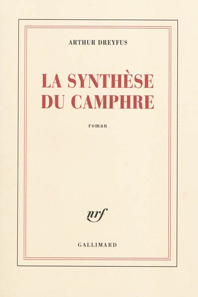 [Dreyfus, Arthur] La synthèse du camphre Syntha10
