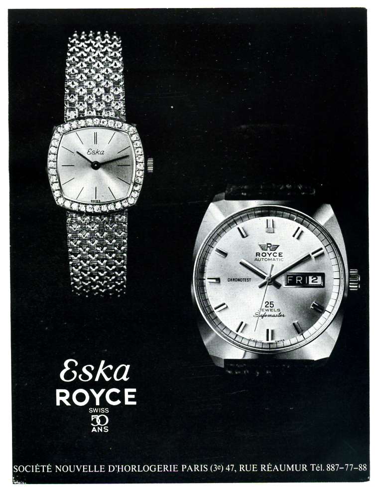 Montre Roll Royce automatique Eska_r10