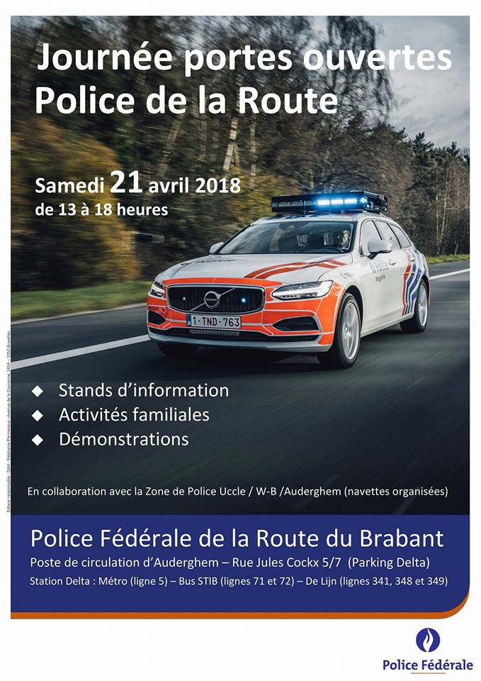 21/04/2018 - Police de la Route : journée portes ouvertes à Auderghem 29425710