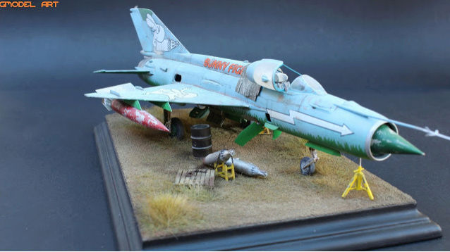  MiG-21MF "Bunny Fighter " Eduard 1\48 By Fotis Matzagouras  Captu211