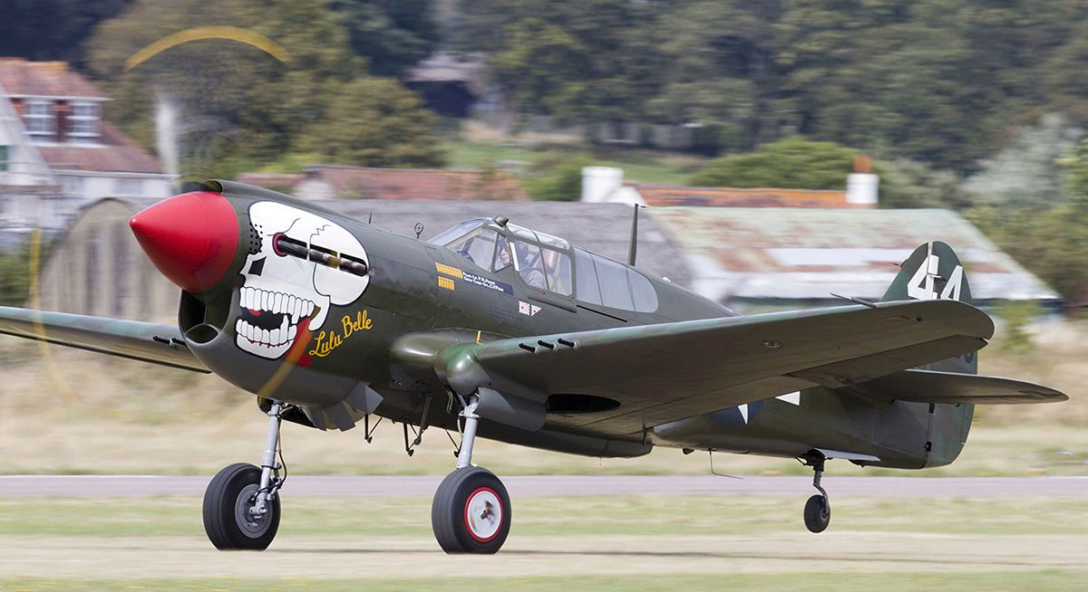 P 40 Warhawks “The Burma Banshees” Captu859