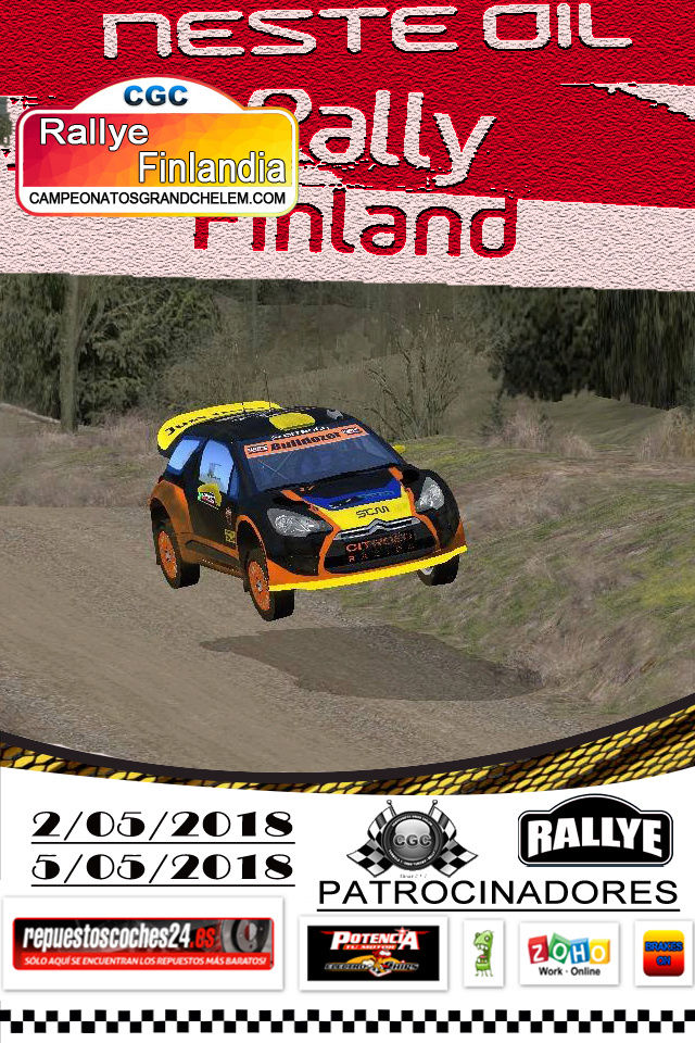 ▄▀▄ Roadbook confirmación pilotos del rally de Finlandia 2-5/05/2018 ▄▀▄ Log_ra19