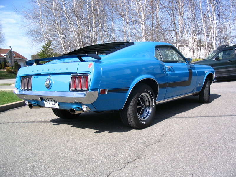 Mustang Grabber Sportsroof Special 1970 de Robert Mantha vers 2005 Robert21