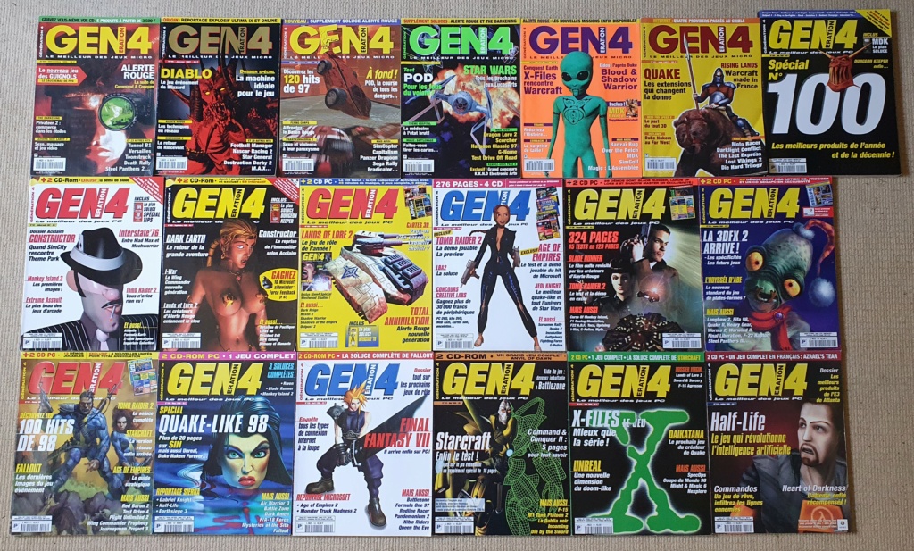 [Vend] Lot de revues Gén4 numéros 1 à 163 plus deux hors série Gzon_414