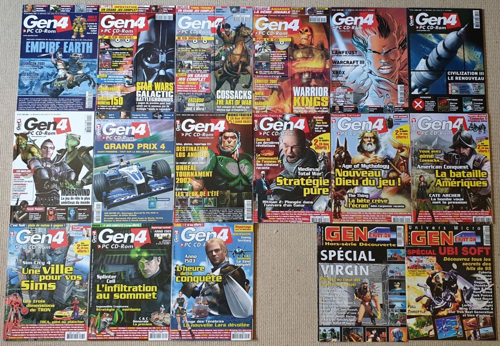 [Vend] Lot de revues Gén4 numéros 1 à 163 plus deux hors série Gzon_417