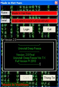 Hack Deep Freeze 7  Versi_10