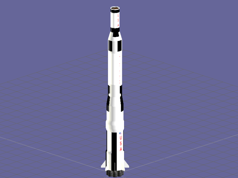 Saturn C8 di carta Comple10