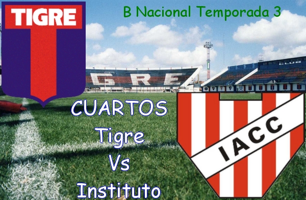 Tigre Vs Instituto - Primera "B" Nacional Temporada 3 - Cuartos Tigre110