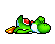 The green Dinosaur we Love YOSHI! Dead11