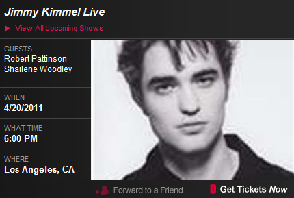 (ATENCION TWILIGHTERS )Robert estara en Jimmy Kimmel el 20 de Abril Voxpl10