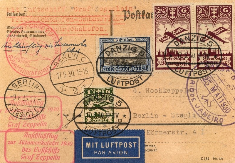 stempel - Südamerikafahrt 1930 (Rundfahrt-) Post nach Friedrichshafen" - Seite 7 57_t_d10