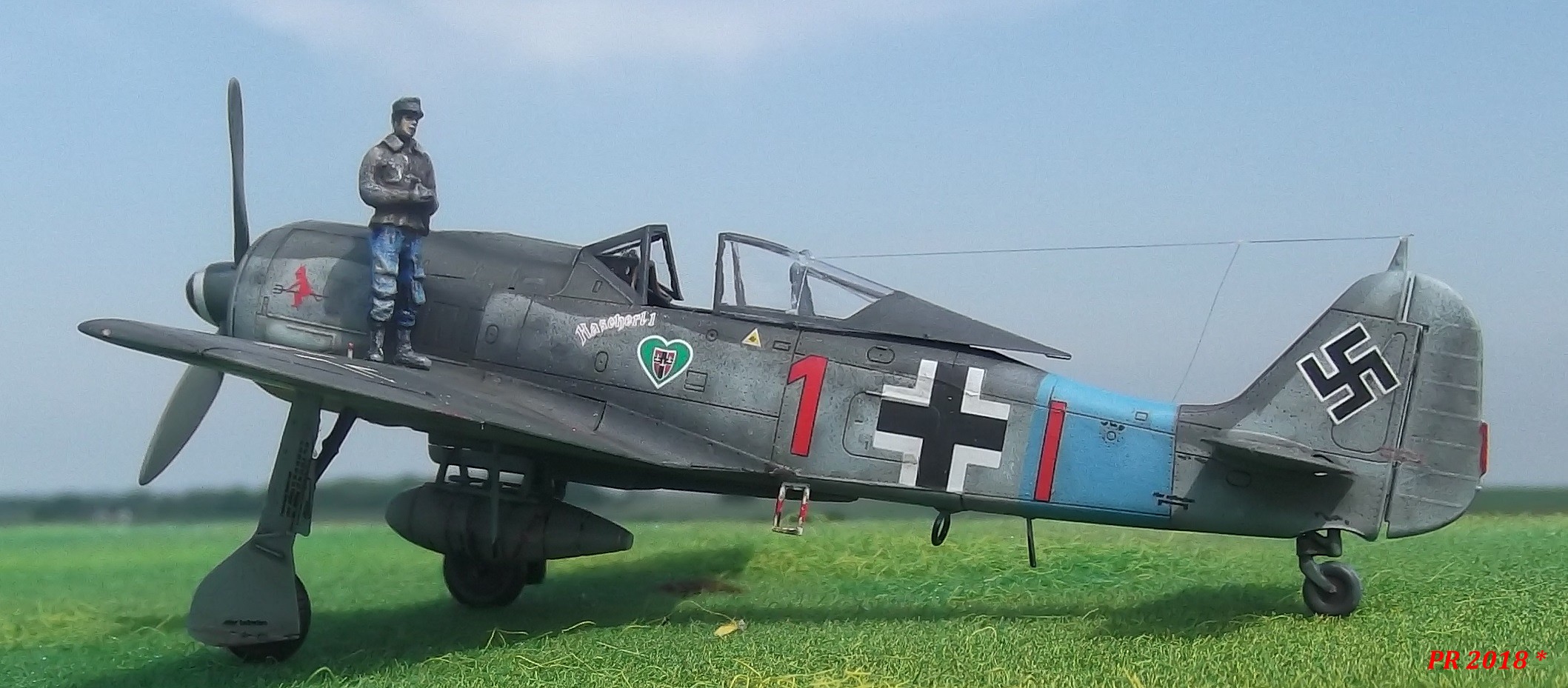 FW 190  A 8  Maquette Eduard Ab0510