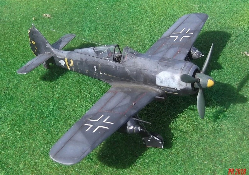 Fw 190 A4 u8 maquette Zvezda 1/72 U8_00510