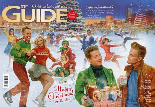 En la portada de diciembre de RTE Guide 25289110