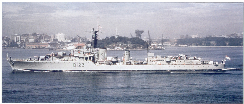 ROYAL AUSTRALIAN NAVY : LES DESTROYERS Hmas2011