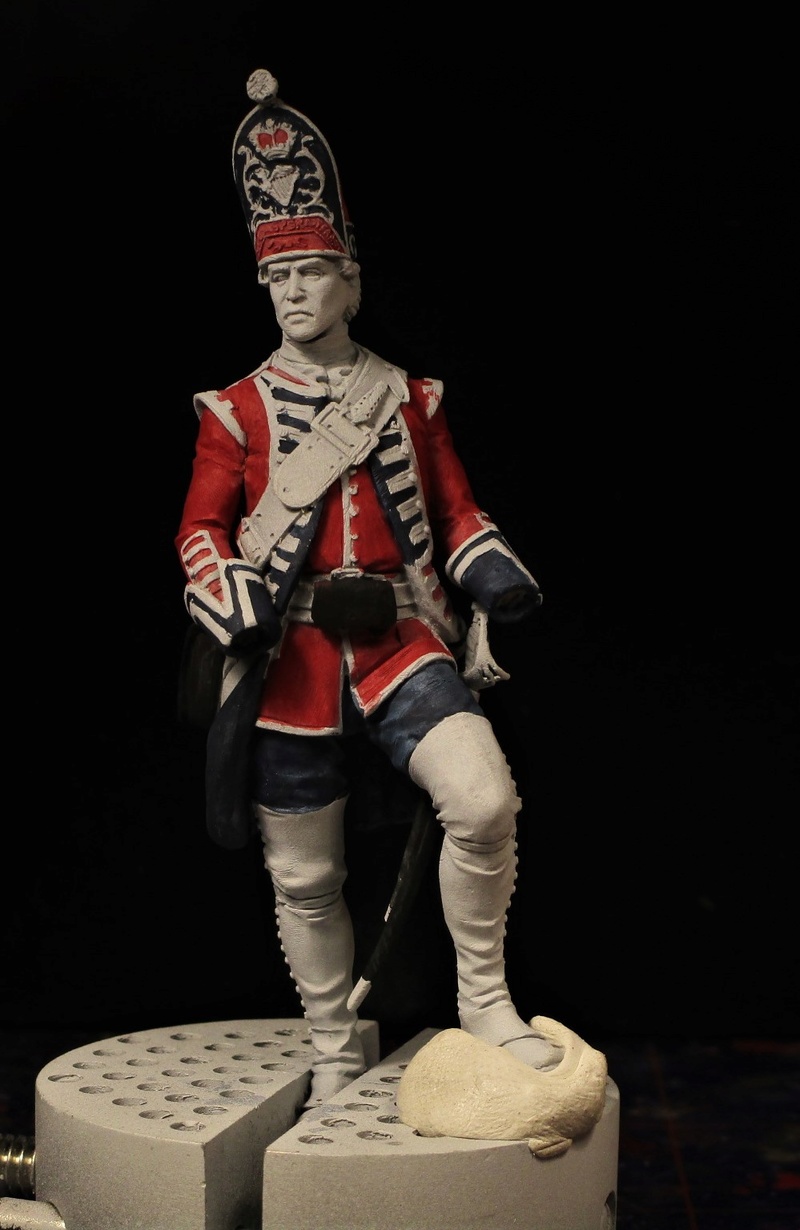 grenadier anglais du 18th Foot en 1751 Img_0573