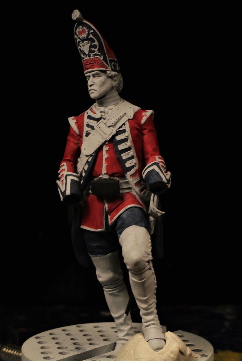 grenadier anglais du 18th Foot en 1751 Img_0574