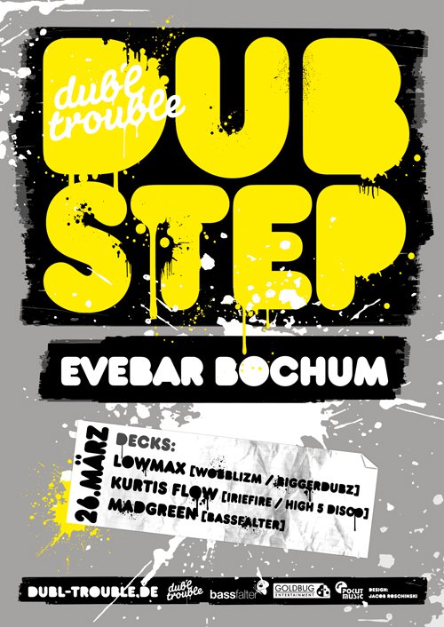 26.03.2011 - Dub'l Trouble presents Dubstep feat. LOWmAX @ Evebar - Bochum 18438610