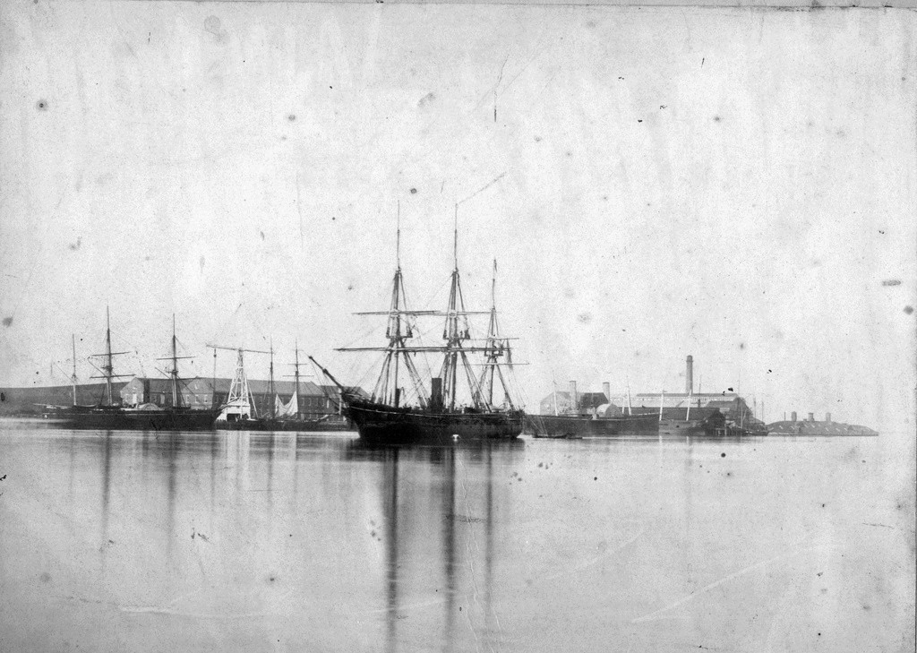 US Navy à Mare Island en 1873 Mare_i10