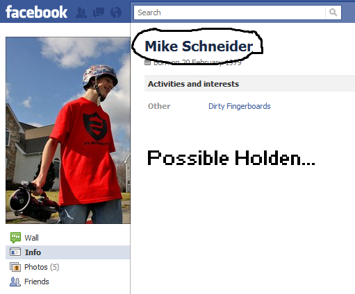 Possible Holden Account on Facebook... Possib10