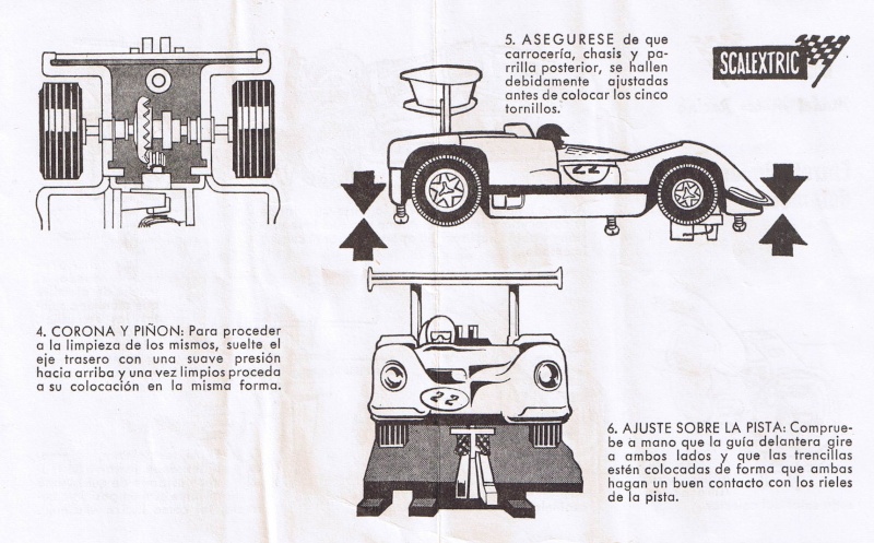 EXIN / SCALEXTRIC chaparral GT (C40) user manual 1/32 Chapar88