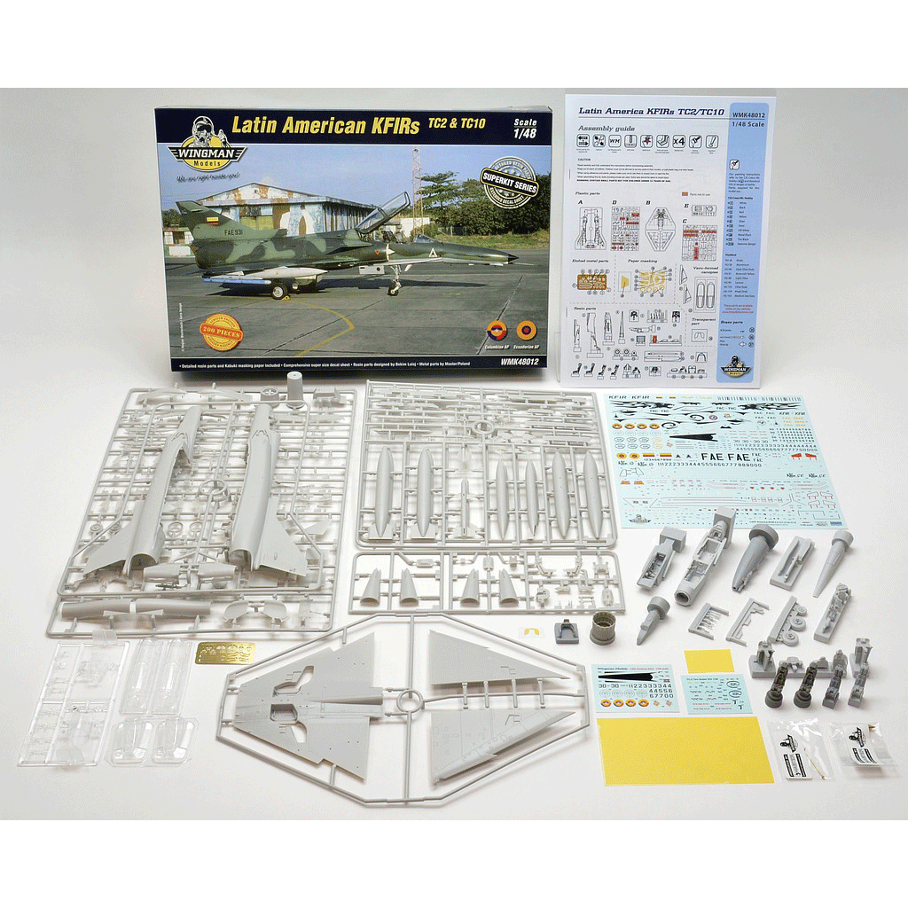 LATIN AMERICAN KFIR TC2 EQUATORIEN Wmk48010