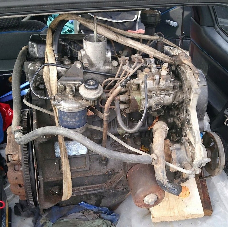 Véhicule pour transport moteur MK2 Moteur10