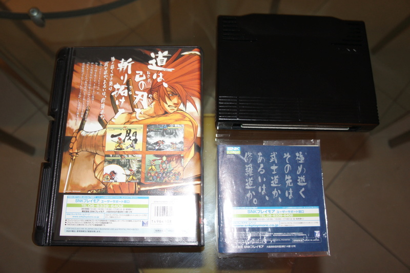 29 Jeux NEO GEO AES Near Mint à Mint Samura11