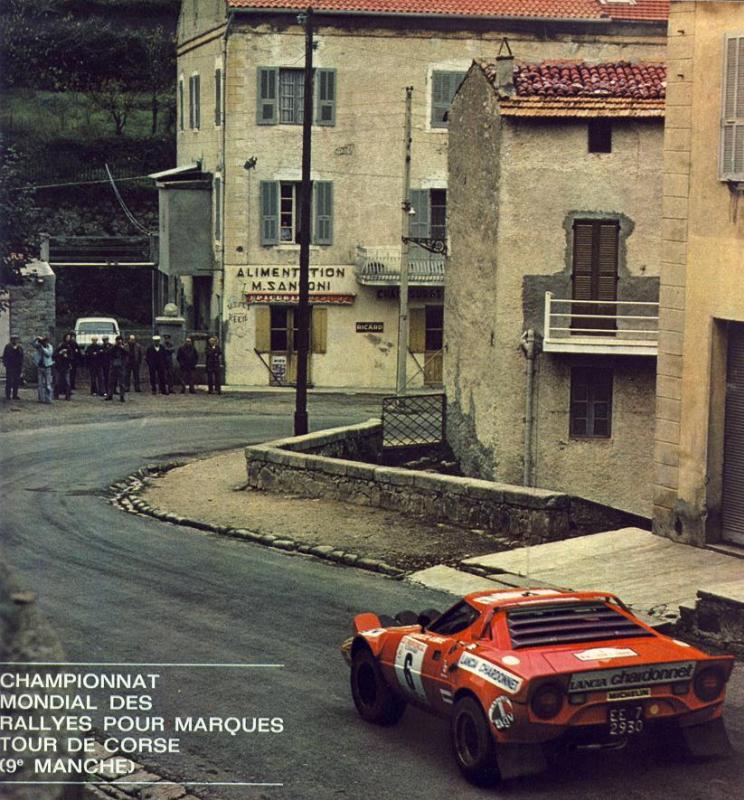 lancia stratos 1/24  "tour de corse 1975 " 1975-s10
