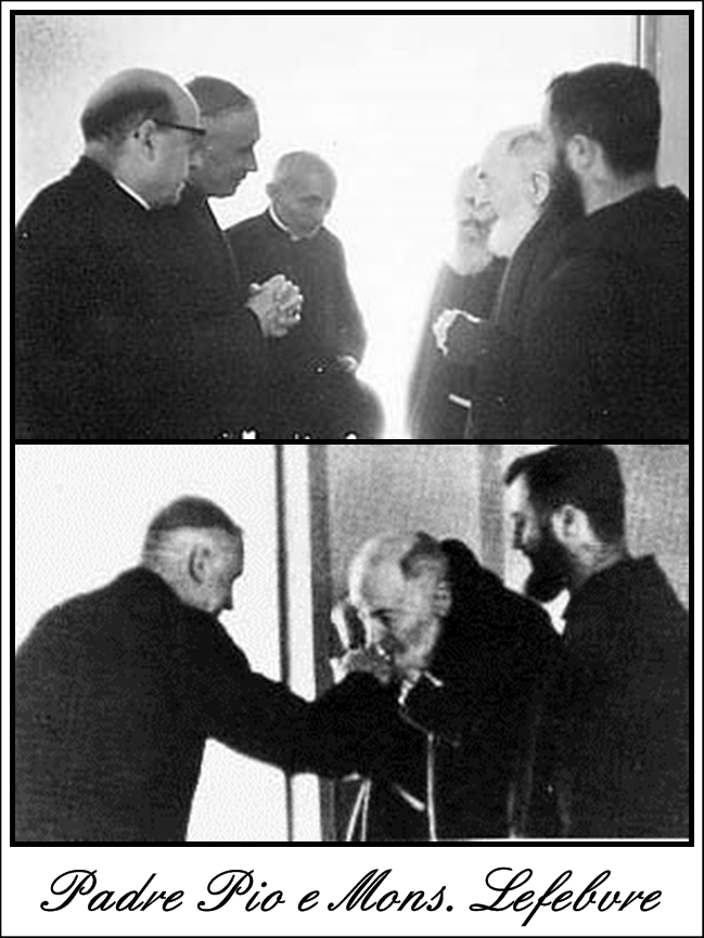 Le Schisme de la FSSPX : Padre Pio avait prophétisé et sermonné Mgr Lefebvre sur le schisme à venir Padre_10
