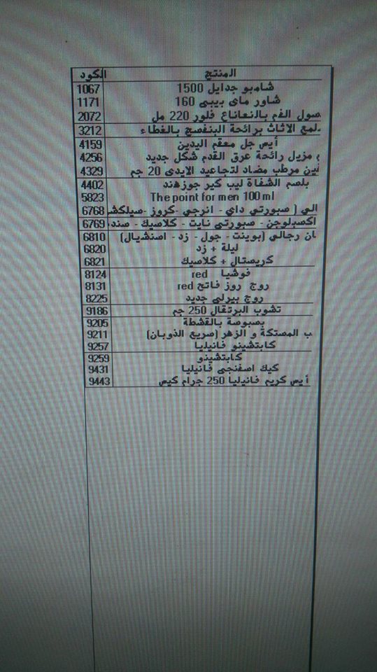 بيان بعربية منتجات ماى واى اليوم الثلاثاء 21-11-2017   لفرع دمياط 9516