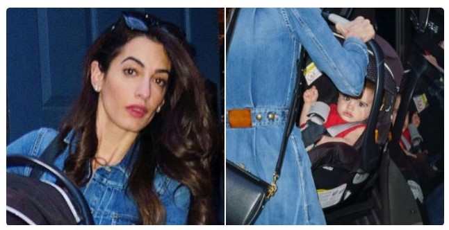 19 April 2018: first pic of the twins is out Amal_w11