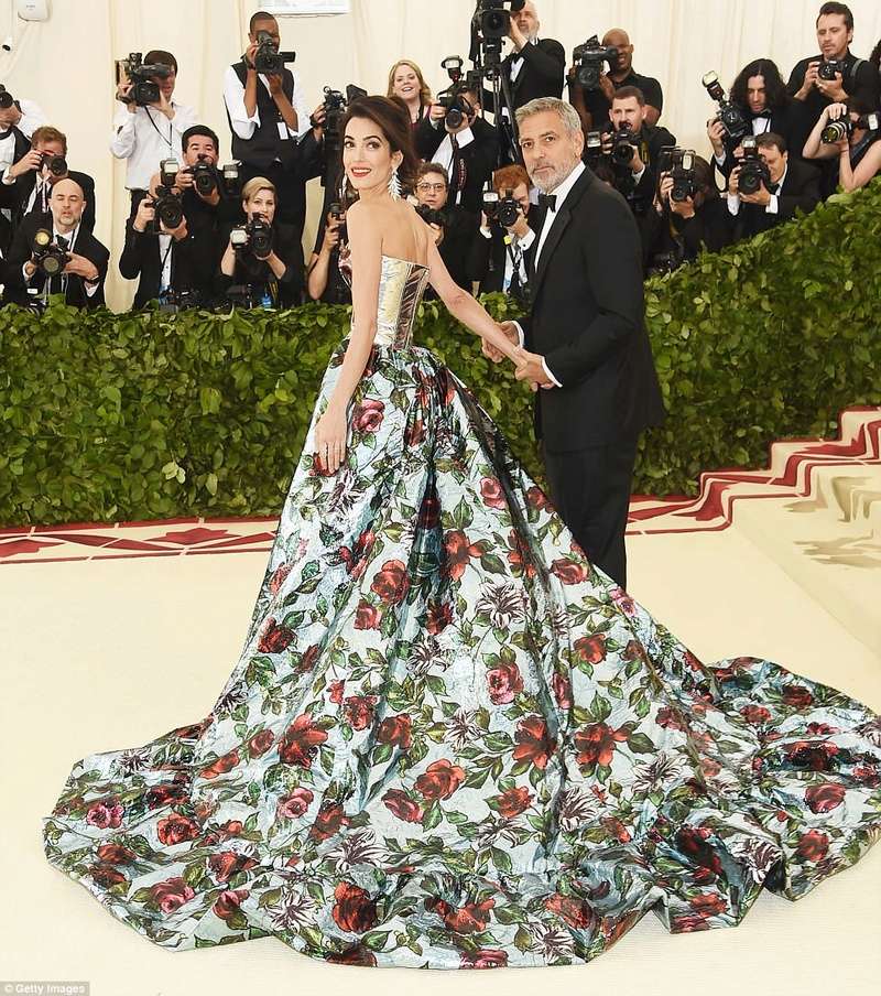 7 May 2018: The Clooneys go to the Met Ball Cloone18