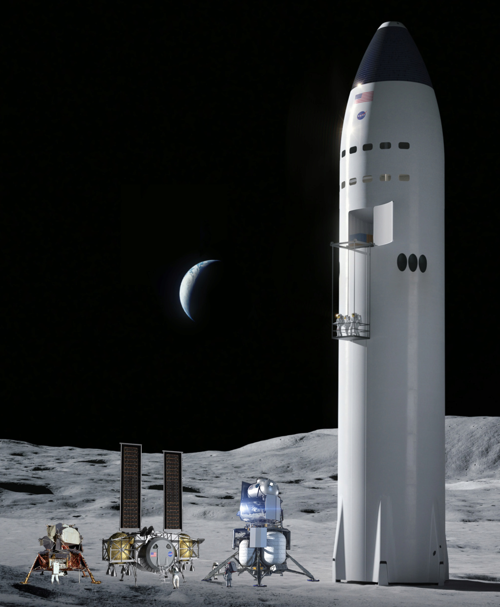 [Artemis] HLS - SpaceX - Moon Starship - Page 6 Artemi11