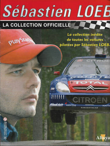 Porte-Clé CITROEN C3 WRC de la Collection Officielle Citroën