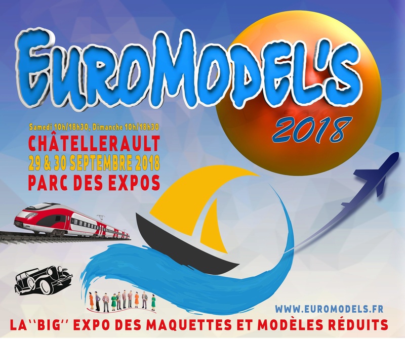 29-30 Septembre 2018 // EUROMODELS // CHATELLERAULT (86) Affich10